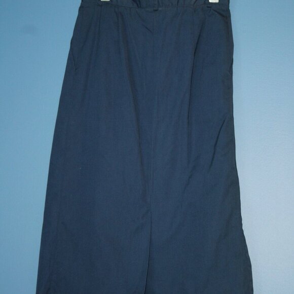 Orvis Navy Blue Women's Skirt Modest Made in the USA Size 14 - Picture 11 of 16